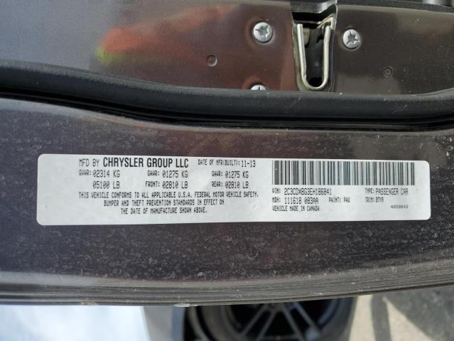2C3CDXBG3EH186841 Dodge Charger Se