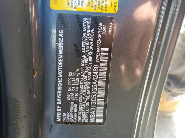 WBA3T3C53G5A42480 BMW 435 I