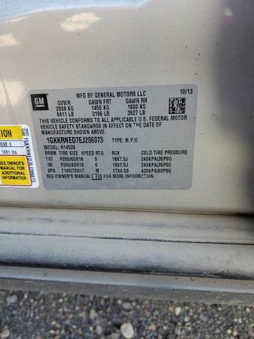 1GKKRNED7EJ206073 GMC ACADIA SLE