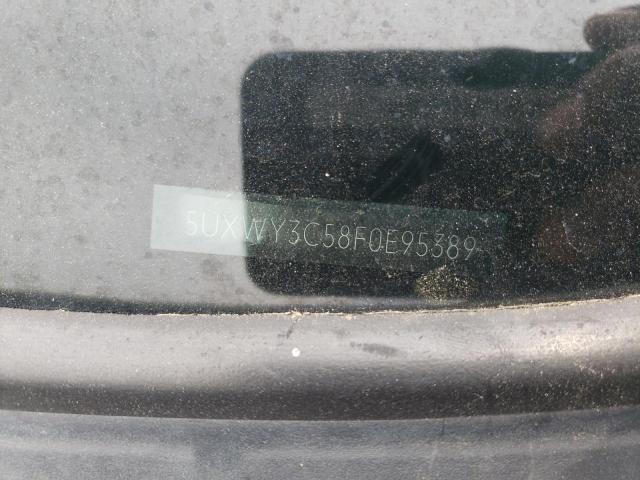 5UXWY3C58F0E95389 BMW X3 Xdrive28d