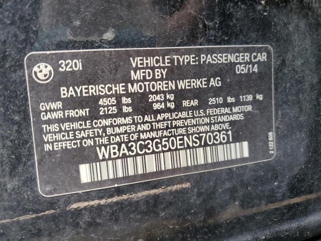 WBA3C3G50ENS70361 BMW 320 I Xdrive