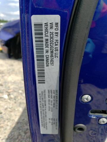 2C3CDZJG2MH674237 Dodge Challenger Gt