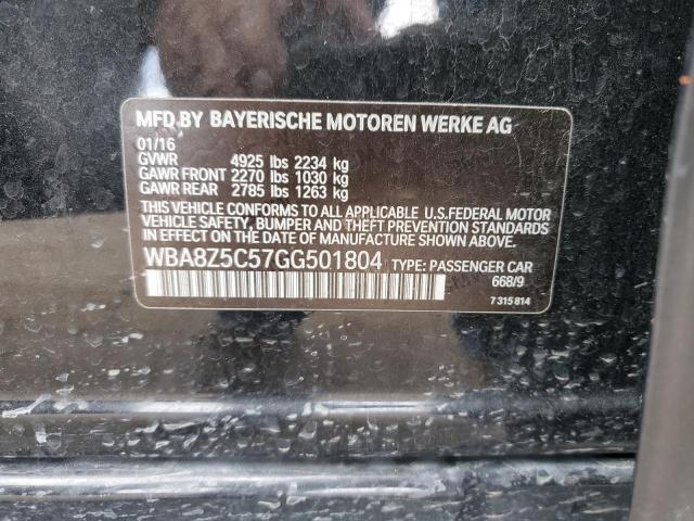 WBA8Z5C57GG501804 BMW 328 Xigt Sulev