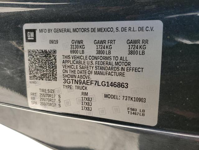 3GTN9AEF7LG146863 GMC Sierra K1500