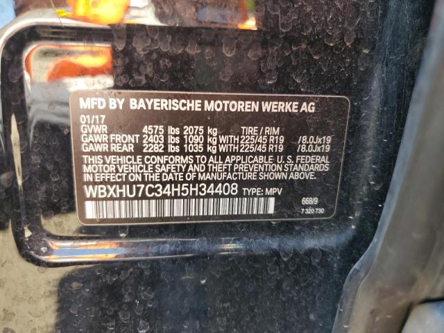 WBXHU7C34H5H34408 BMW X1 Sdrive28i