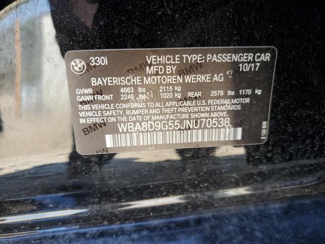 WBA8D9G55JNU70538 BMW 330 XI