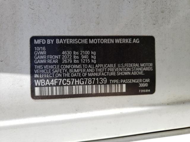WBA4F7C57HG787139 BMW 430i Gran Coupe