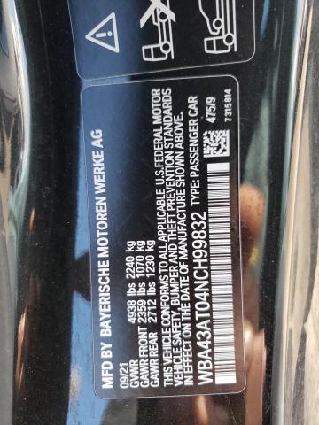 WBA43AT04NCH99832 BMW 430xi