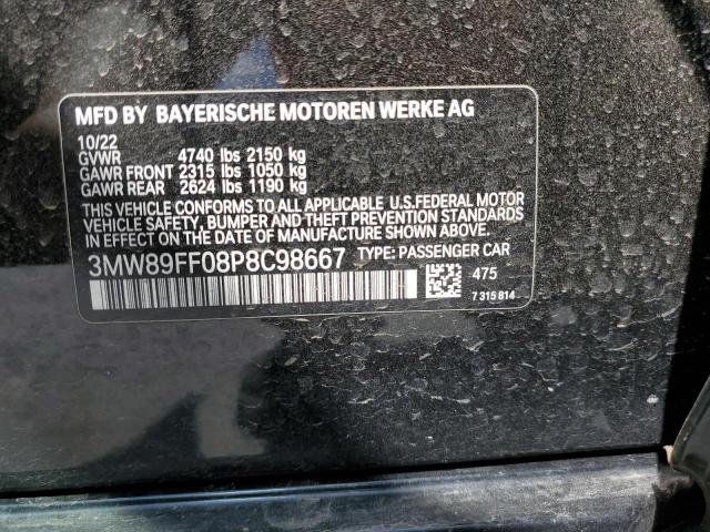 3MW89FF08P8C98667 BMW 330XI