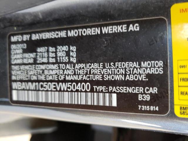 WBAVM1C50EVW50400 BMW X1 Sdrive28i