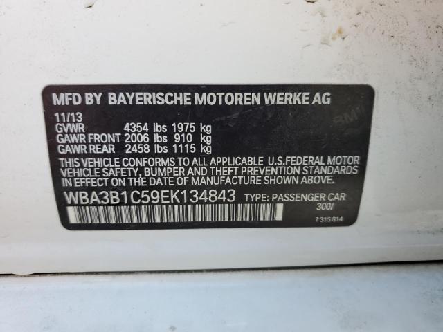 WBA3B1C59EK134843 BMW 320 I
