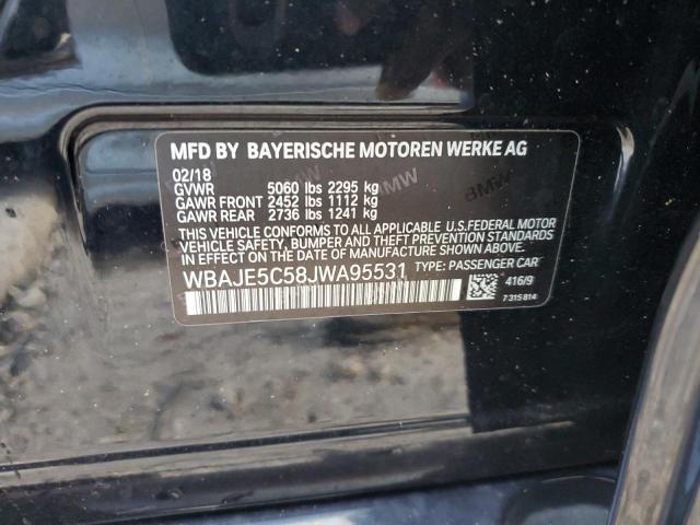WBAJE5C58JWA95531 BMW 540 I