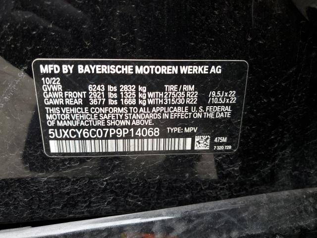 5UXCY6C07P9P14068 BMW X6 Xdrive40i