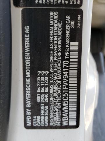 WBAVM5C51FVV94170 BMW X1 Xdrive35i