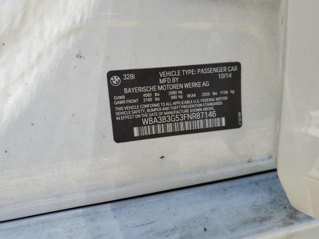 WBA3B3G53FNR87146 BMW 328 XI