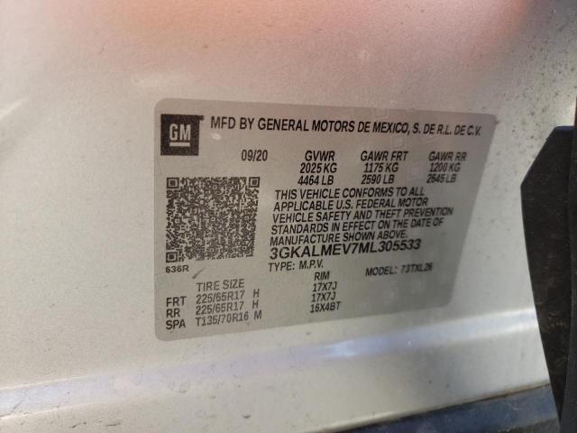 3GKALMEV7ML305533 GMC Terrain Sle