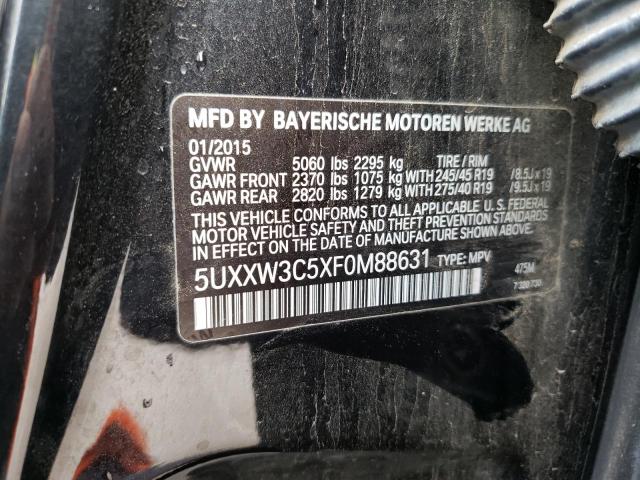 5UXXW3C5XF0M88631 BMW X4 Xdrive28i