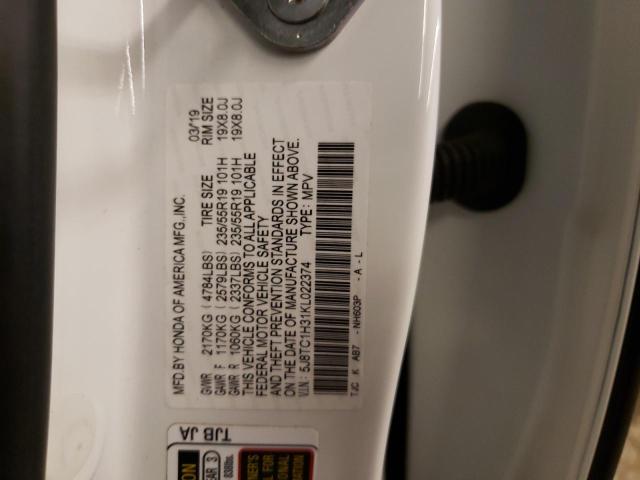 5J8TC1H31KL022374 Acura RDX