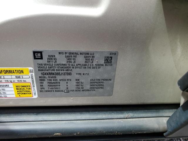 1GKKRRKD8EJ127393 GMC Acadia Slt-1