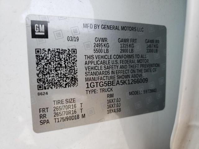 1GTG5BEA5K1266009 GMC Canyon