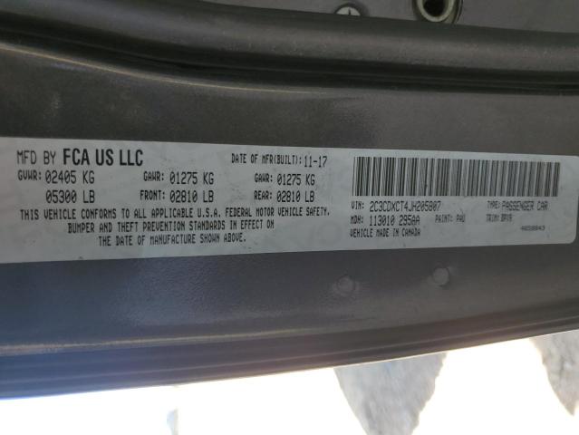 2C3CDXCT4JH205807 Dodge CHARGER R/T