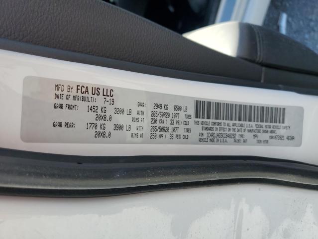 1C4RDJAG5KC848292 Dodge Durango Sxt