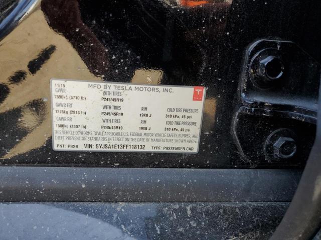 5YJSA1E13FF118132 Tesla MODEL S