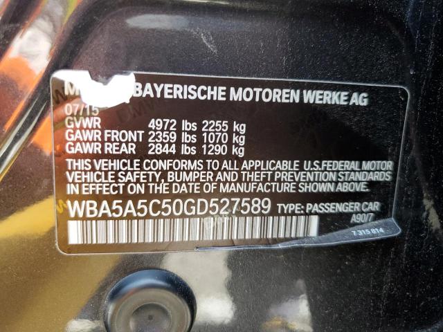 WBA5A5C50GD527589 BMW 528 I
