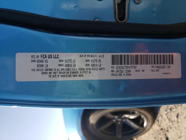 2C3CDXCT5FH777797 Dodge CHARGER R/T