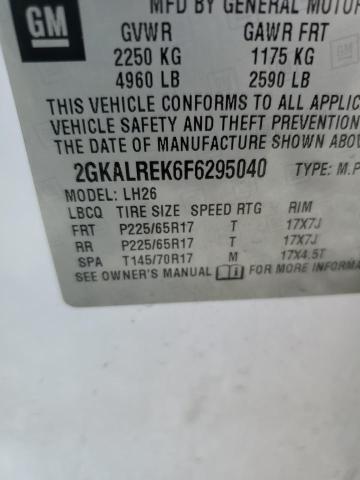 2GKALREK6F6295040 GMC Terrain Sle