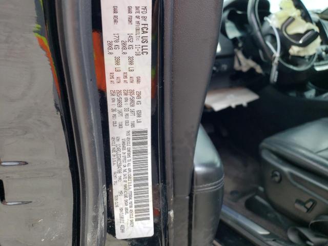 1C4RDJDGXKC584708 Dodge DURANGO GT