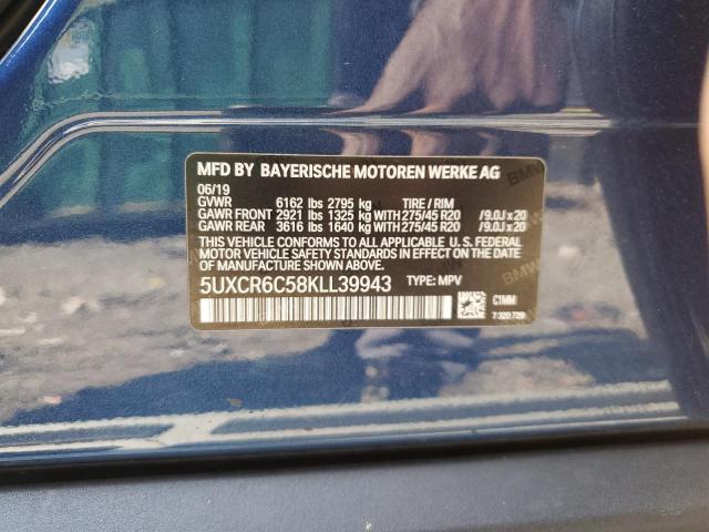 5UXCR6C58KLL39943 BMW X5 Xdrive40i