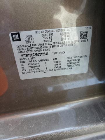 1GTR1VEC3EZ212544 GMC Sierra C1500 Slt