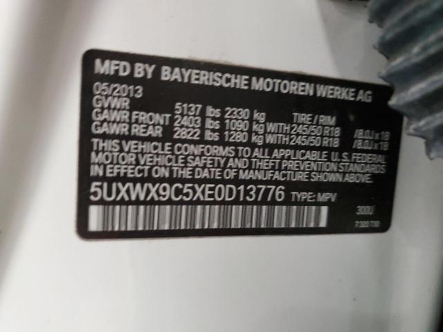 5UXWX9C5XE0D13776 BMW X3 Xdrive28i