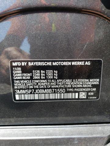3MW5P7J08M8B71550 BMW 330e