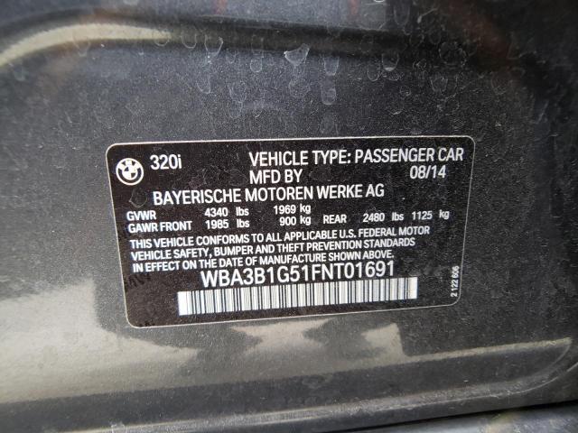 WBA3B1G51FNT01691 BMW 320 I