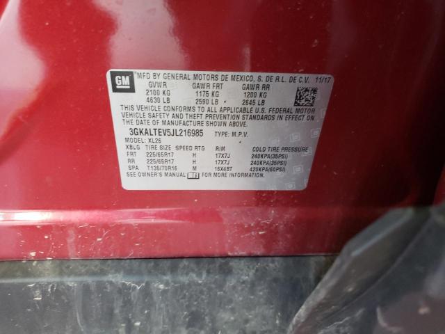 3GKALTEV5JL216985 GMC Terrain Sle