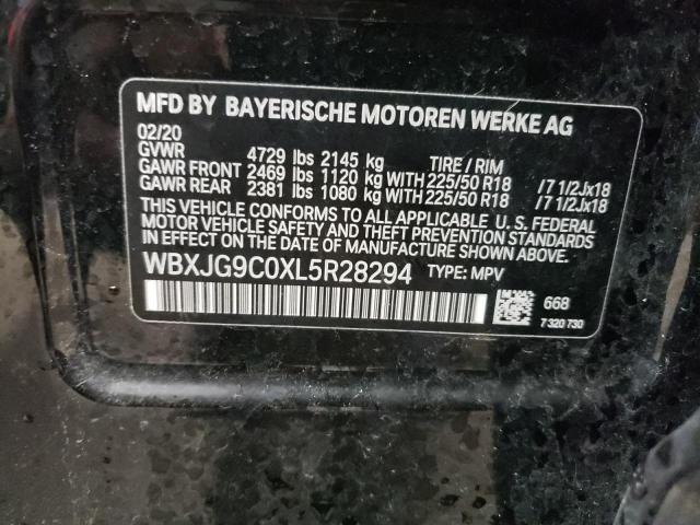 WBXJG9C0XL5R28294 BMW X1 Xdrive28i