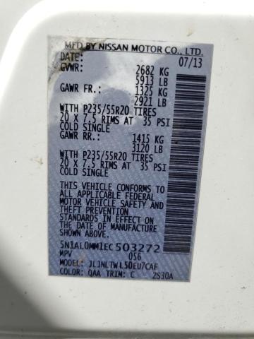 5N1AL0MM1EC503272 Infiniti QX60
