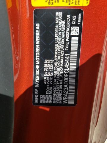 WBA23AT00PCL45441 BMW 430I