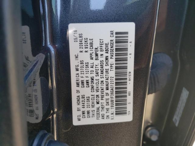 19UUB1F36GA012372 Acura TLX