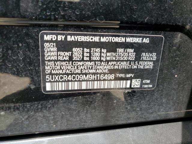 5UXCR4C09M9H16498 BMW X5 Sdrive 40i