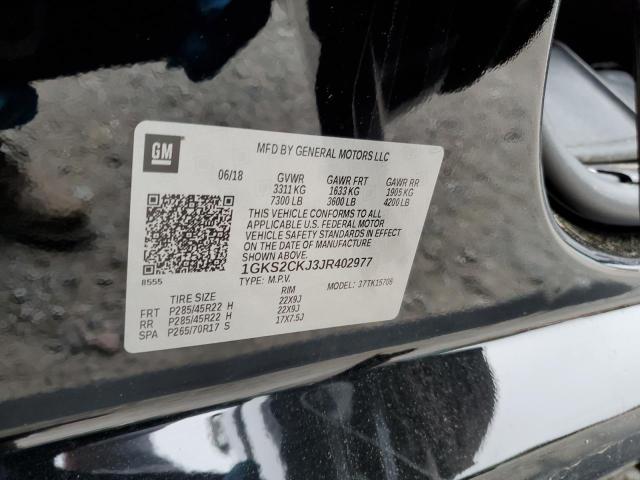 1GKS2CKJ3JR402977 GMC YUKON DENALI