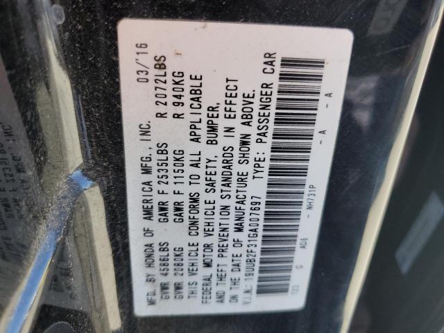 19UUB2F31GA007697 Acura TLX