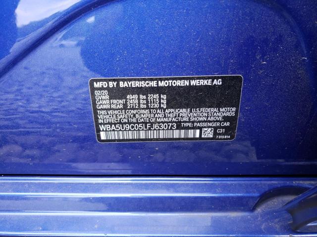 WBA5U9C05LFJ63073 BMW M340XI