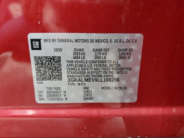 3GKALMEV9LL198256 GMC Terrain Sle