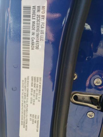 2C3CDXHG1NH141730 Dodge CHARGER GT