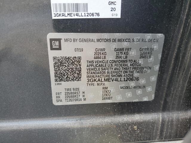 3GKALMEV4LL120676 GMC Terrain Sle