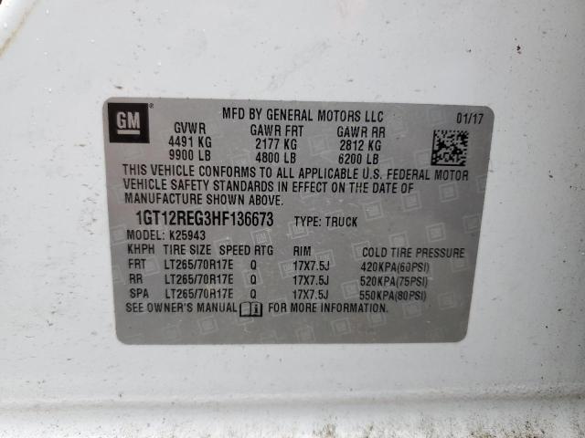 1GT12REG3HF136673 GMC Sierra K2500 Heavy Duty