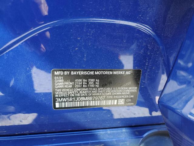3MW5R1J08M8B79767 BMW 330I